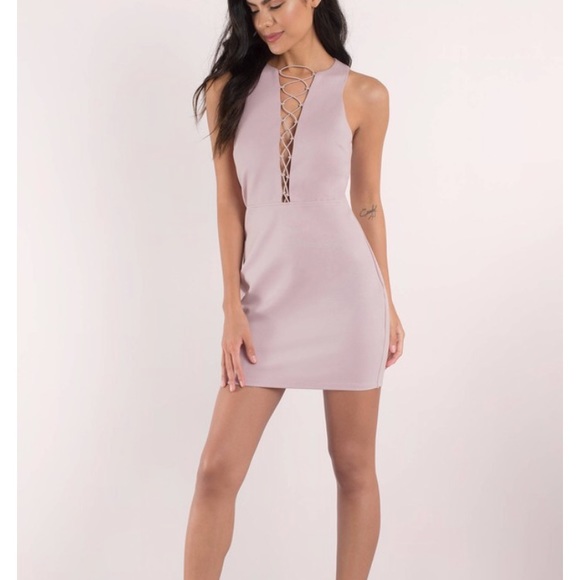 light purple bodycon dress